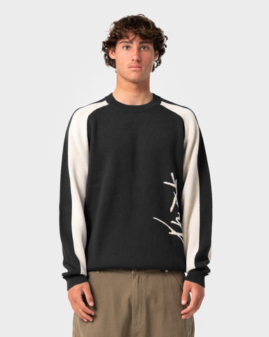 Roll Safe Boxy Knitted Crew