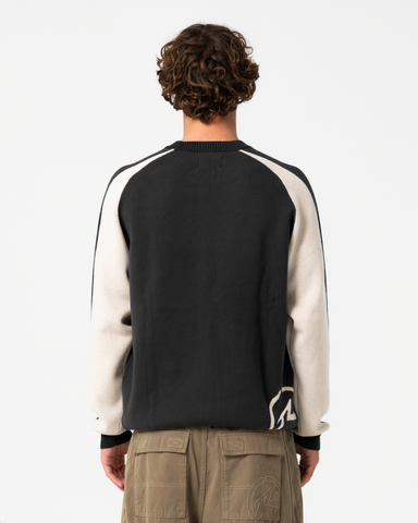 Roll Safe Boxy Knitted Crew