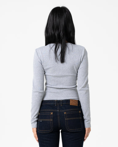 Button Up Long Sleeve Top