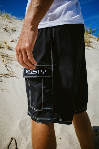 Pick Pocket Elastic Waist Boardshort