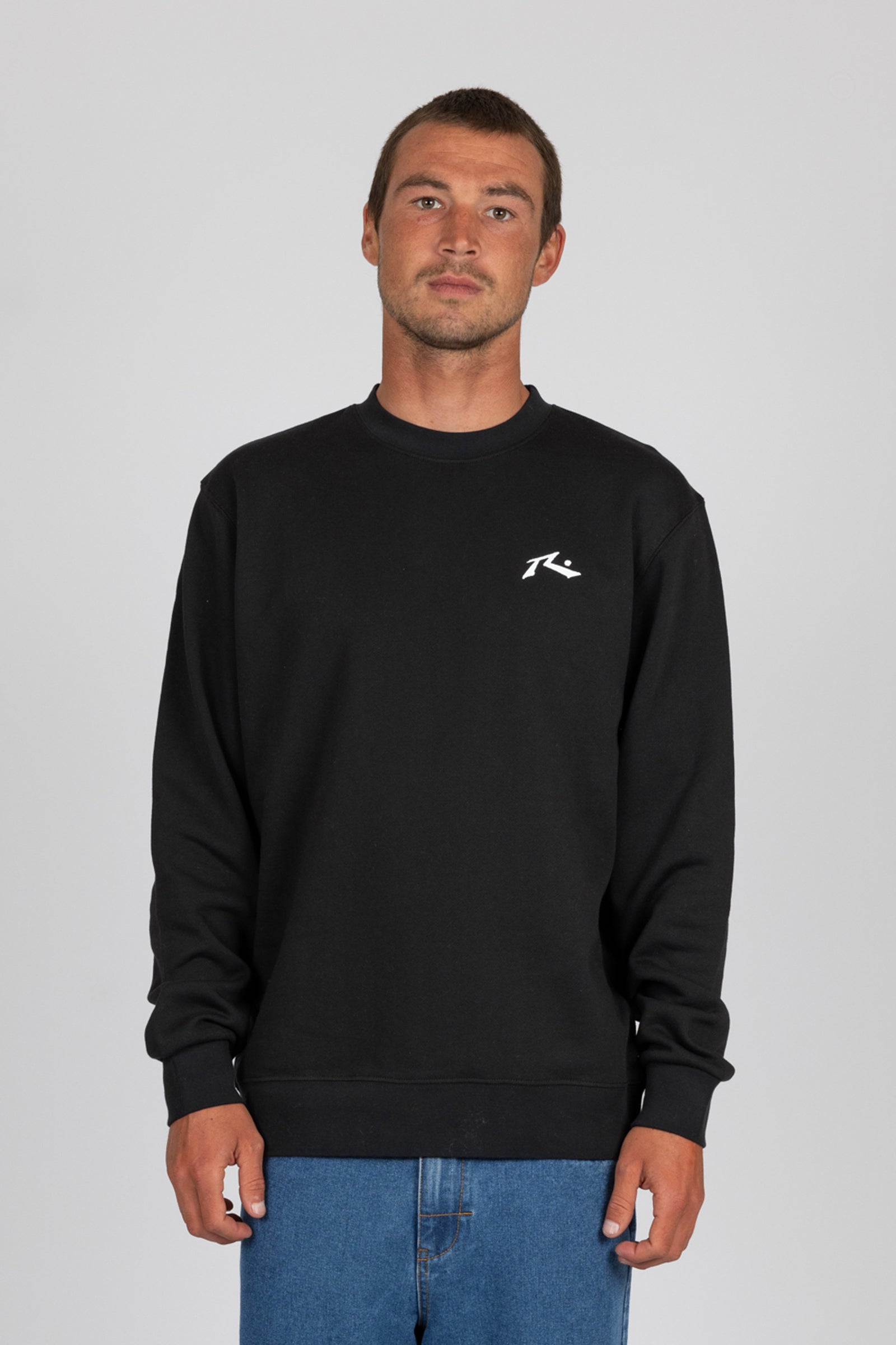Baseline Fleece Crew | Rusty USA