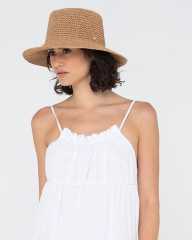 Ariel Straw Bucket Hat