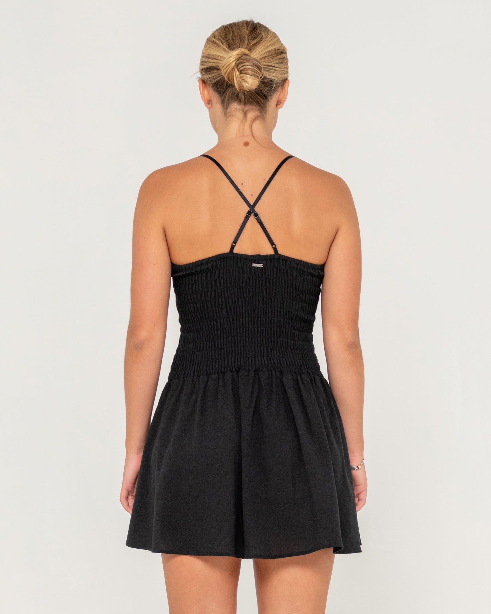 Mini Smocked Mini Dress | Rusty USA