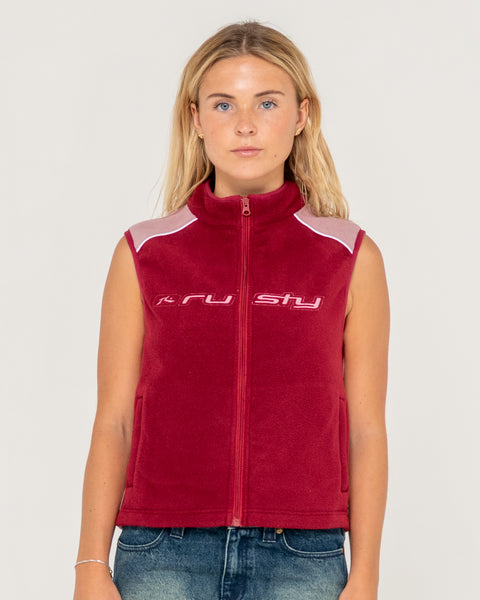 Mr Cool Polar Fleece Vest | Rusty USA