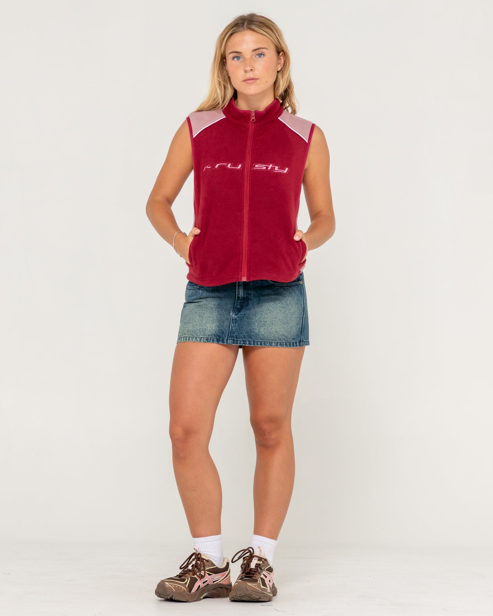Mr Cool Polar Fleece Vest | Rusty USA