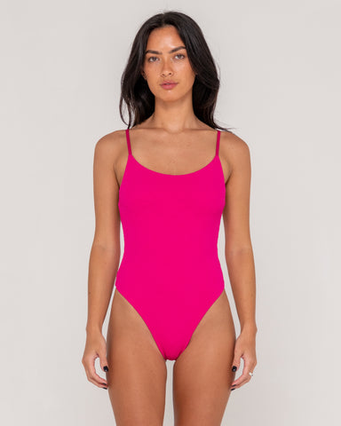 Sandalwood Hi Leg One Piece