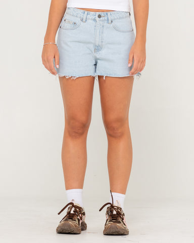 Penny Kick Flare Denim Short