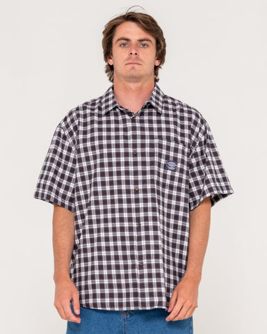 Worldwide Curved Hem Short Sleeve Shirt