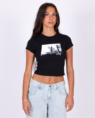 Girls Surf Too Baby Tee