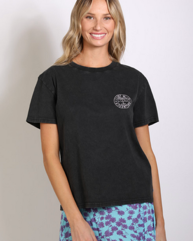 Flirts Relaxed Fit Crop Tee