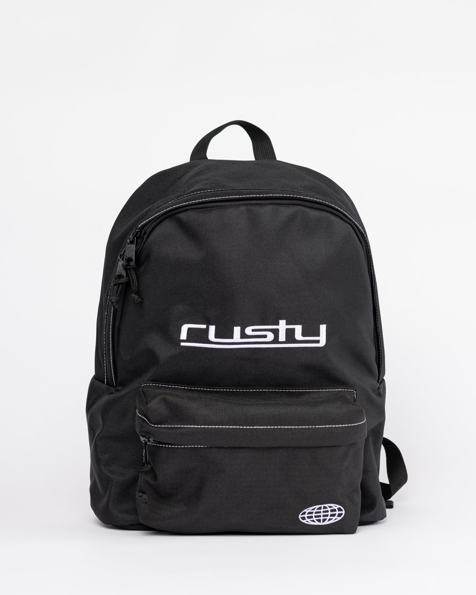 ☆NOIAGO☆ Nylon Daily Backpack Black Black Water Resistant Lightweight Backpack Casual Travel