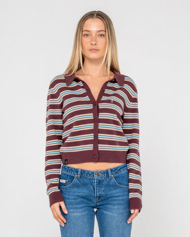 Extra Credit Button Up Cardigan