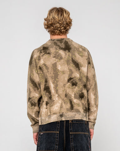 Camo Ice Printed Crew