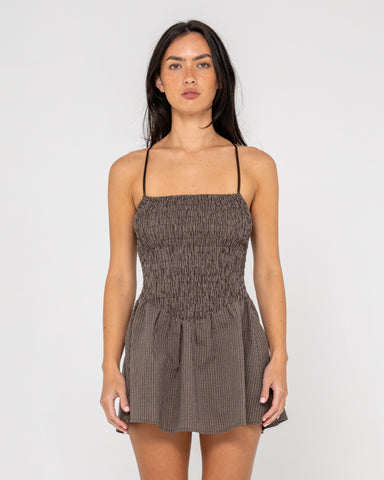 Mimi Smocked Mini Dress