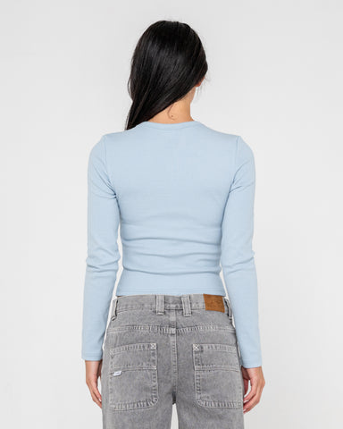 Button Up Long Sleeve Top