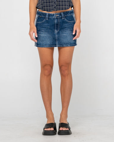 Flip Mommy Diy Low Rise Mini Denim Skirt