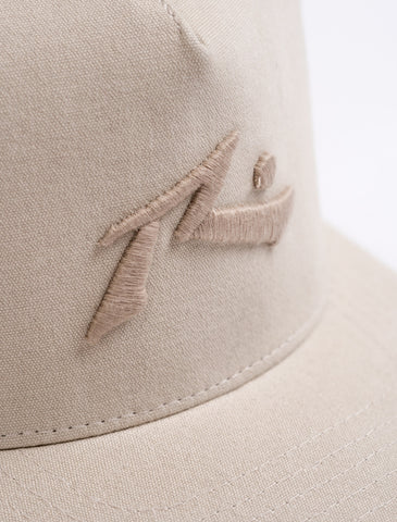 Comp Wash Adjustable Cap Oatmeal