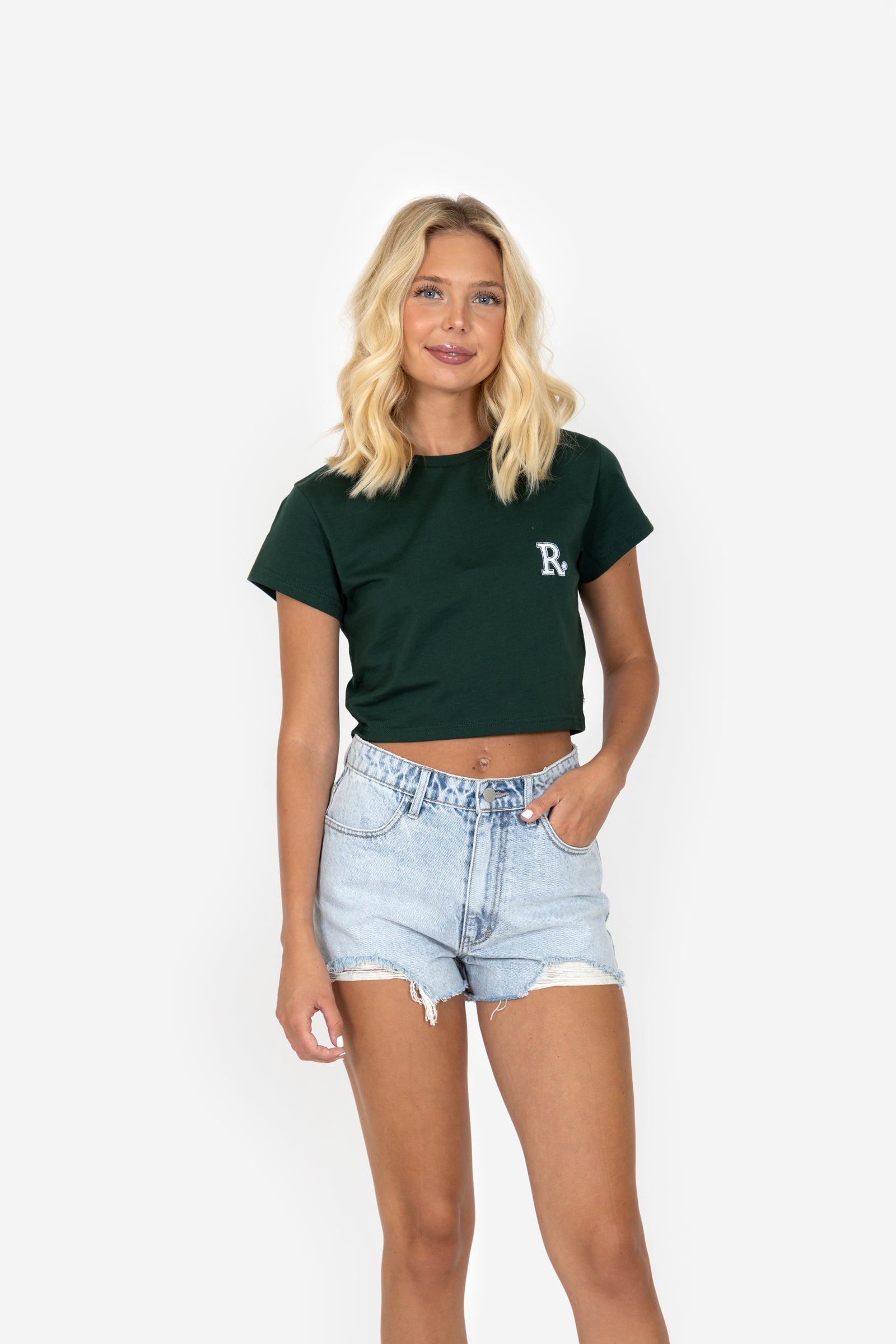 Rusty Line Short Sleeve Baby Tee