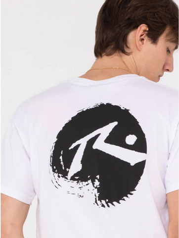 Putty Knife Short Sleeve Tee - White