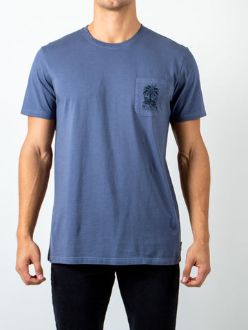 Wilson Short Sleeve Tee - Thrifted Blue