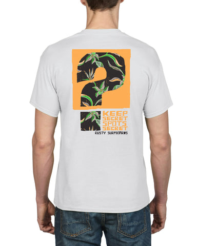 Secret Spot Short Sleeve Tee - White