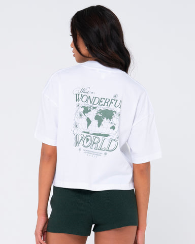 Wonderful World Organic Relaxed Tee